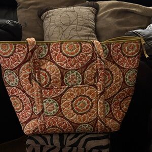 Elegant Patterned Tote Bag